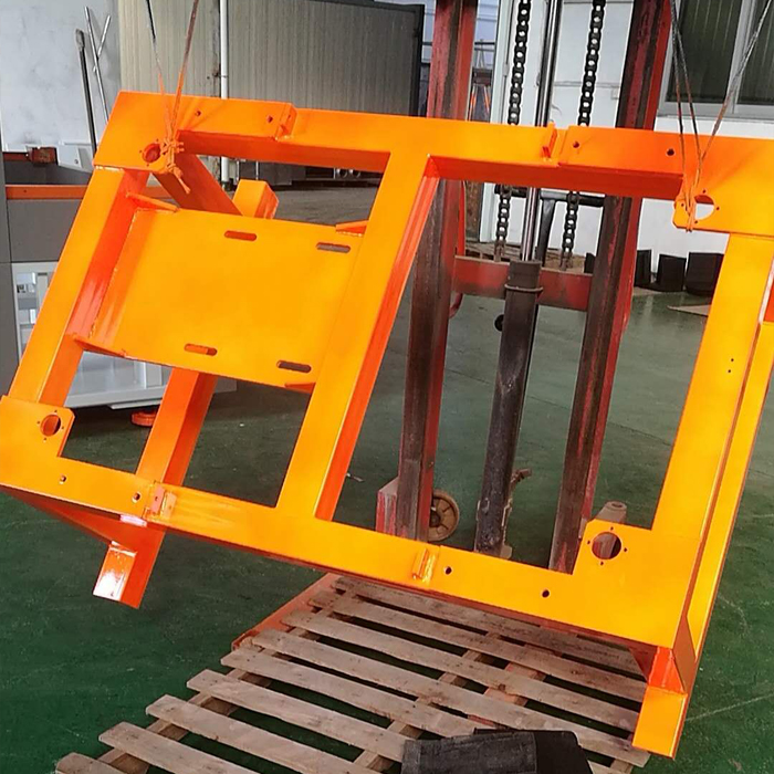 案例實(shí)拍——東莞萬江客戶機(jī)械設(shè)備噴熒光油漆效果展示