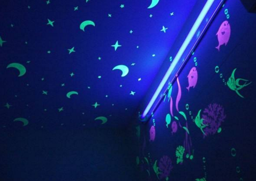 熒光漆的特點和用工特點